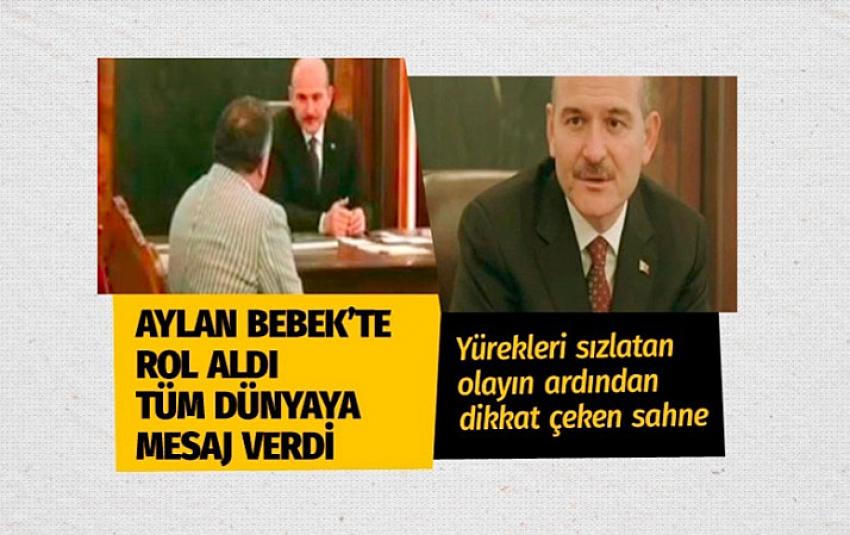 Süleyman Soylu Aylan Bebek'te rol aldı