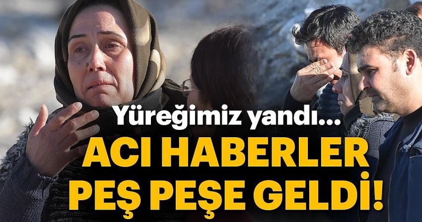 2 işçinin acı haberleri peş peşe geldi