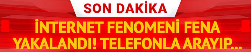 İnternet fenomeni fena yakalandı! Telefonla arayıp...
