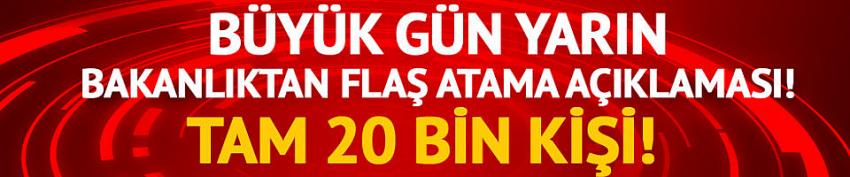 8 Şubat'ta 20 bin sözleşmeli öğretmen ataması yapılacak