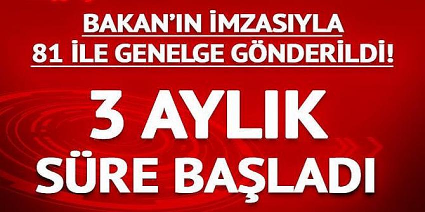 81 ile genelge: Riski binalar 3 ay içinde bildirilecek
