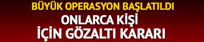 Onlarca asker hakkında gözaltı kararı