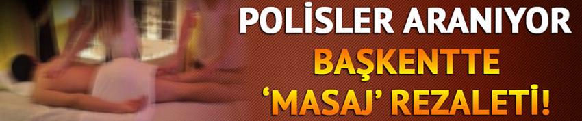 Masaj salonuna fuhuş baskını