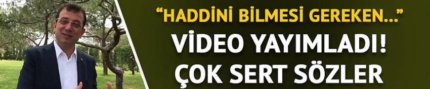 Ekrem İmamoğlu: Haddini bilmesi gereken siyasilerdir