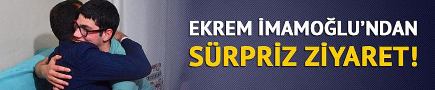 Ekrem İmamoğlu, ''Sen utanma, biz utanalım' dediği Cebrail'i ziyaret etti!