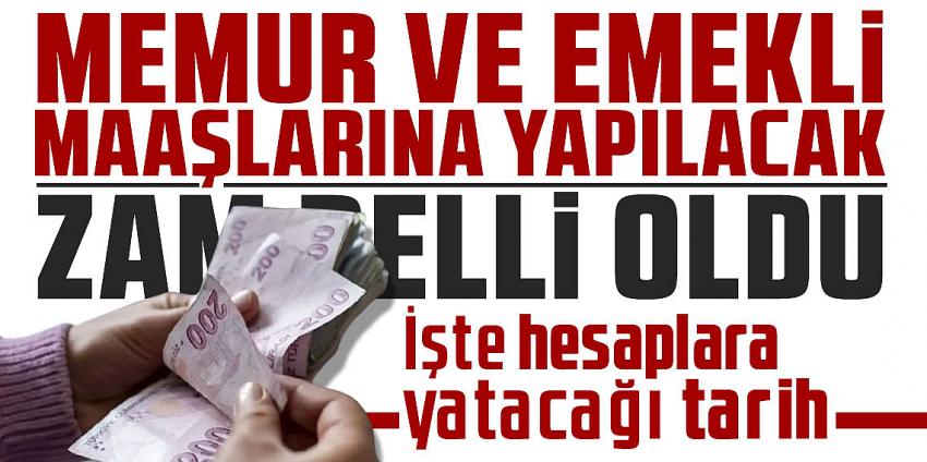 Memur ve emekli ara zammı bekliyor!