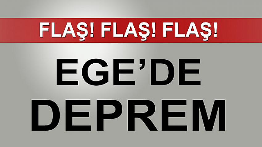 Ege Denizi'nde 4.4 büyüklüğünde deprem