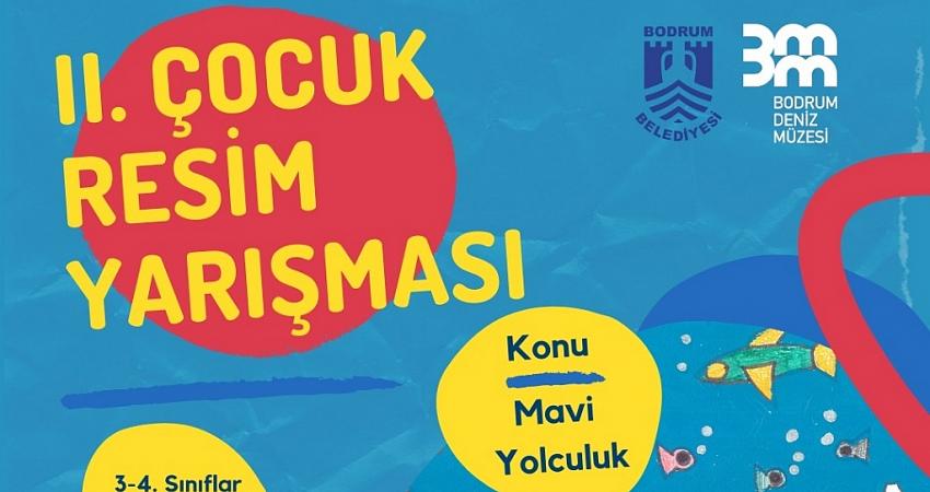 BODRUMLU ÇOCUKLAR MAVİ YOLCULUĞU ÇİZECEK