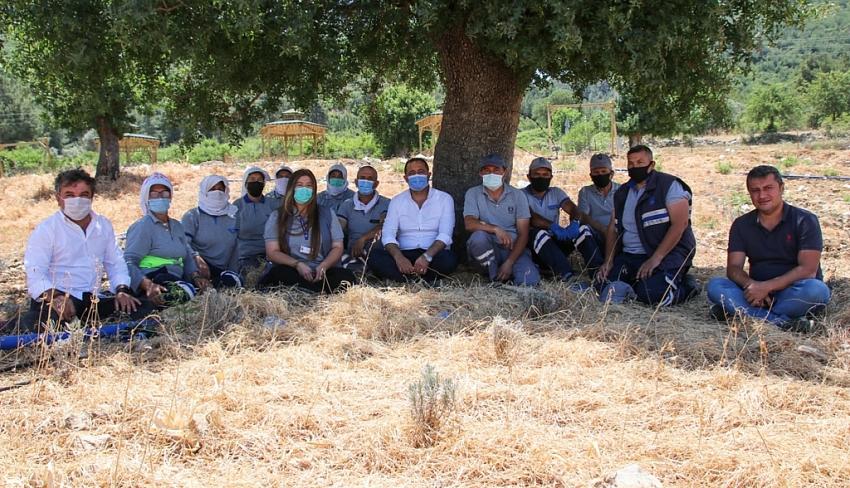 200 DÖNÜM ARAZİ TARIMA KAZANDIRILDI