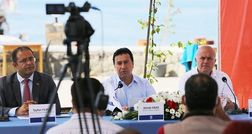 BAŞKAN SEÇİME DEĞİL BODRUM’A ÇALIŞIYOR