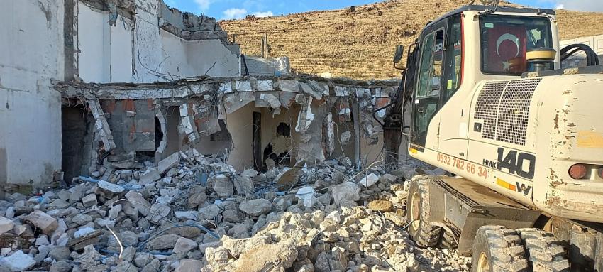 BODRUM’DA KAÇAK YAPI İLE MÜCADELE