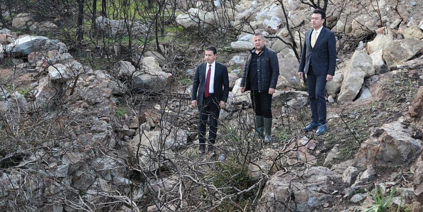YANAN ALANLARI KAÇAK HAFRİYATLA DOLDURDULAR