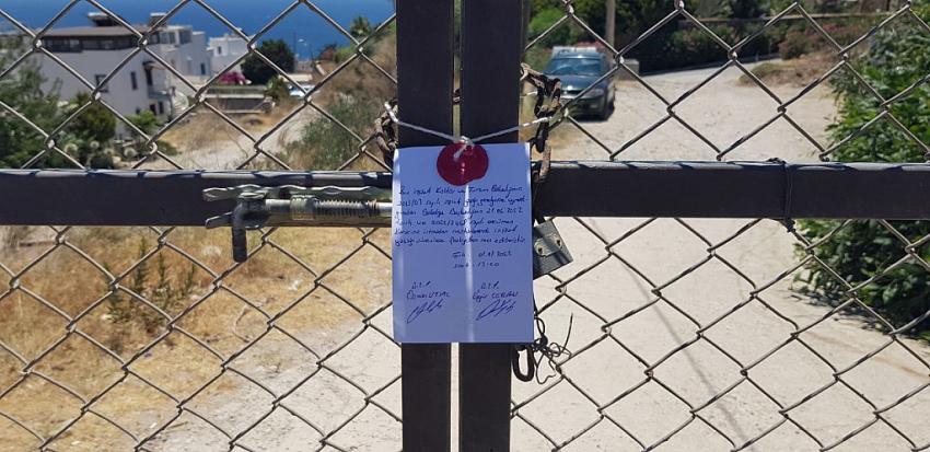 BODRUM'DA 421 İNŞAATTA MÖHÜR