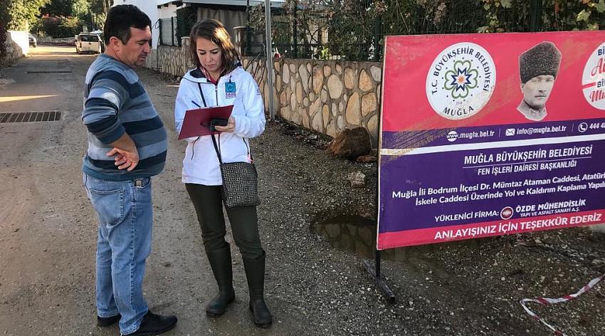 BELEDİYEDEN “SAHA ÇÖZÜM HAREKETİ”ZİYARETLERİ