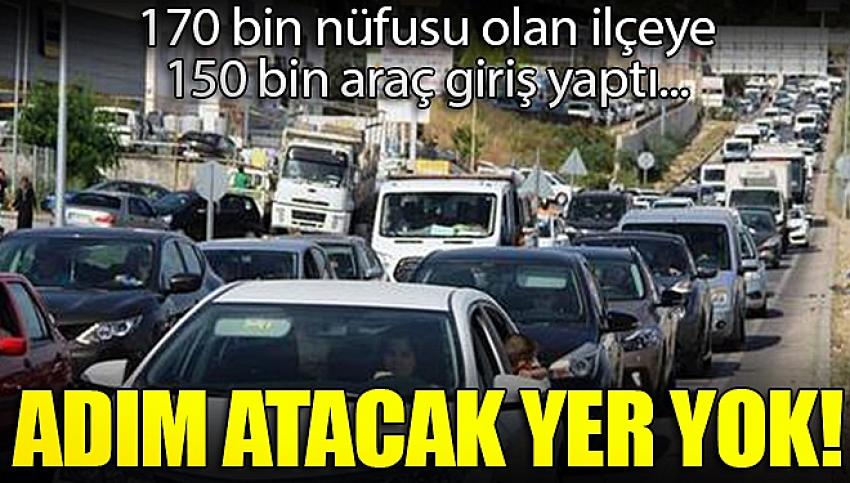 Bodrum’a bayramda 150 bin araç giriş yaptı