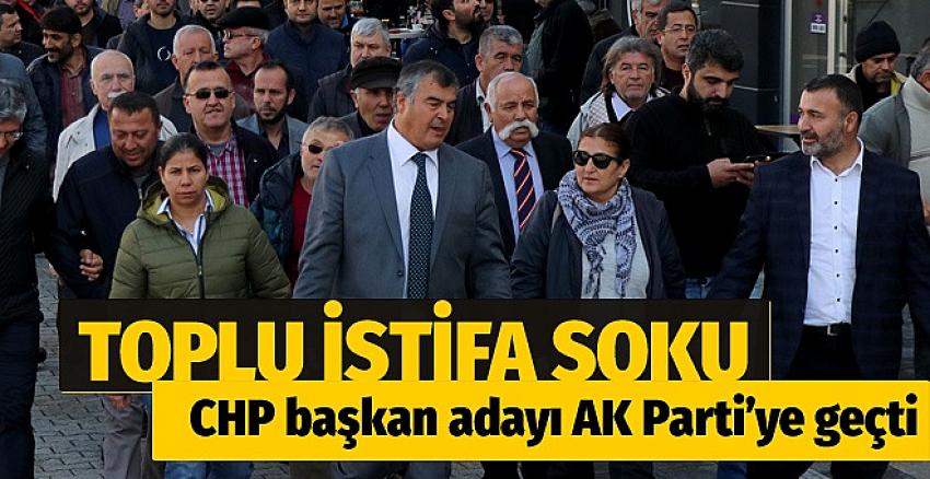 CHP Fethiye başkan adayı 404 kişiyle istifa edip AK Parti'ye geçti