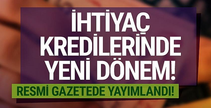 İhtiyaç kredisi borcuna 60 aya kadar yapılandırma!