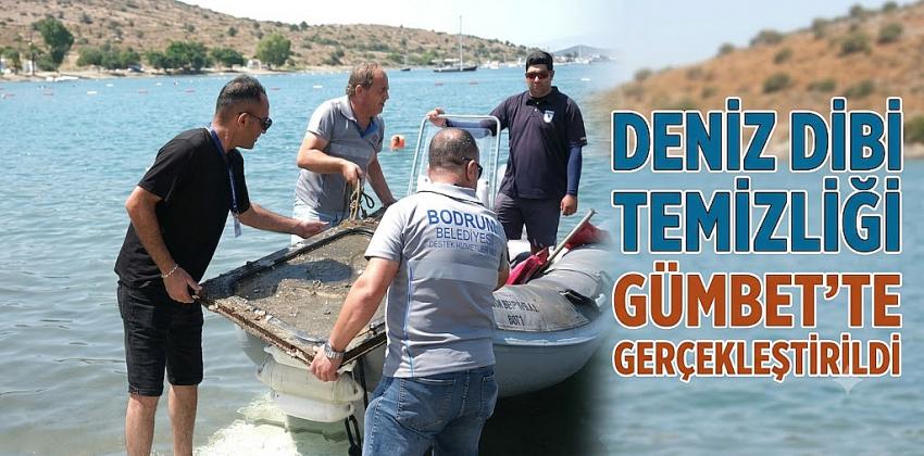 Deniz Dibi Temizliği Gümbet’te Gerçekleştirildi