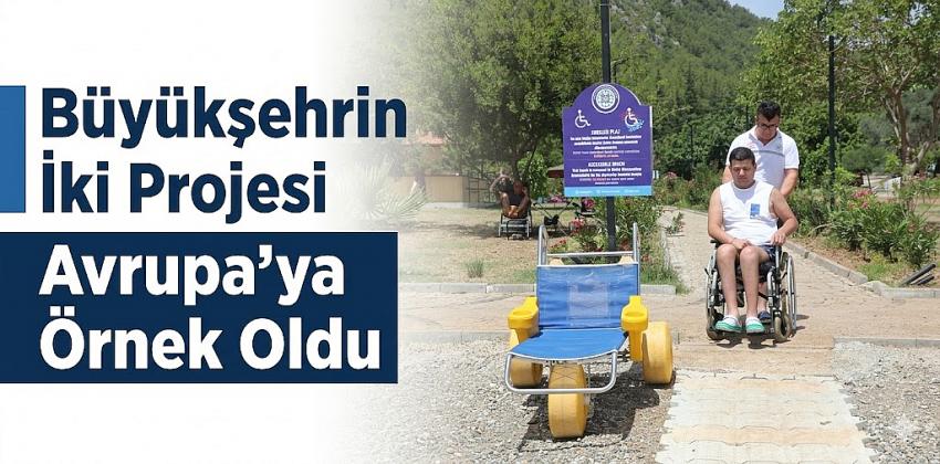 Büyükşehrin İki Projesi Avrupa’ya Örnek Oldu