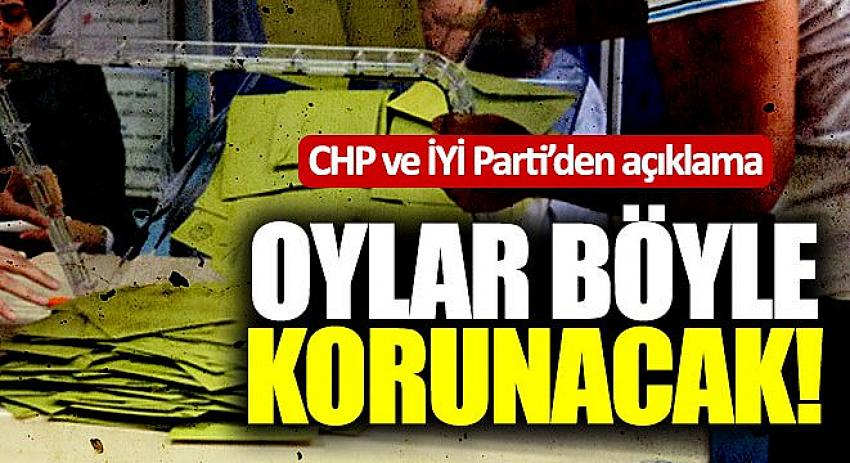 Muhalefet partileri güvence verdi 