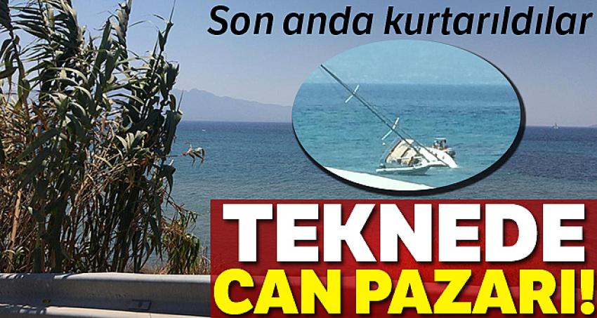 2 kişi son anda kurtuldu