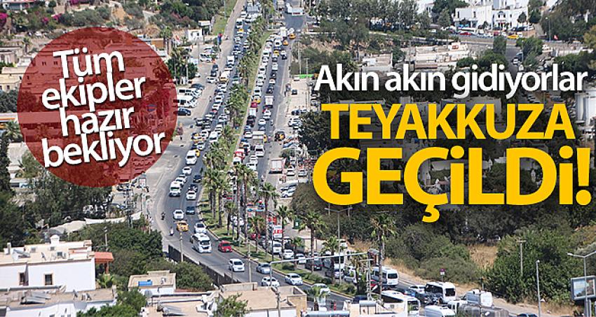 Bodrum teyakkuza geçti