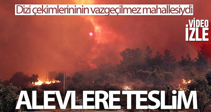  Çökertme Mahallesi alevlere teslim oldu
