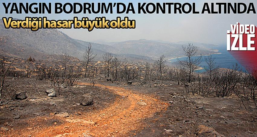 Yangın Bodrum'da kontrol altına alındı