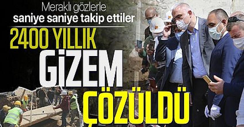 Bodrum'da 2400 yıllık lahit bulundu