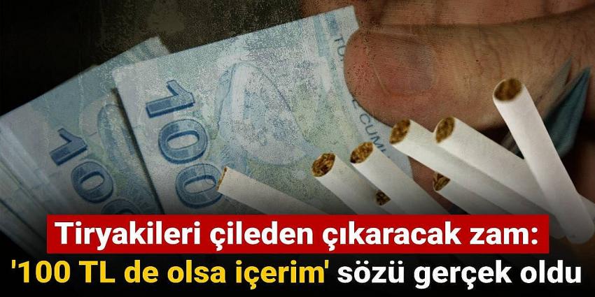 Tiryakileri çileden çıkaracak zam: