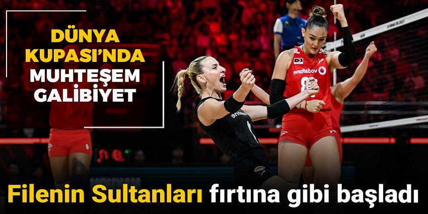 Filenin Sultanları fırtına gibi başladı: Dünya Kupası