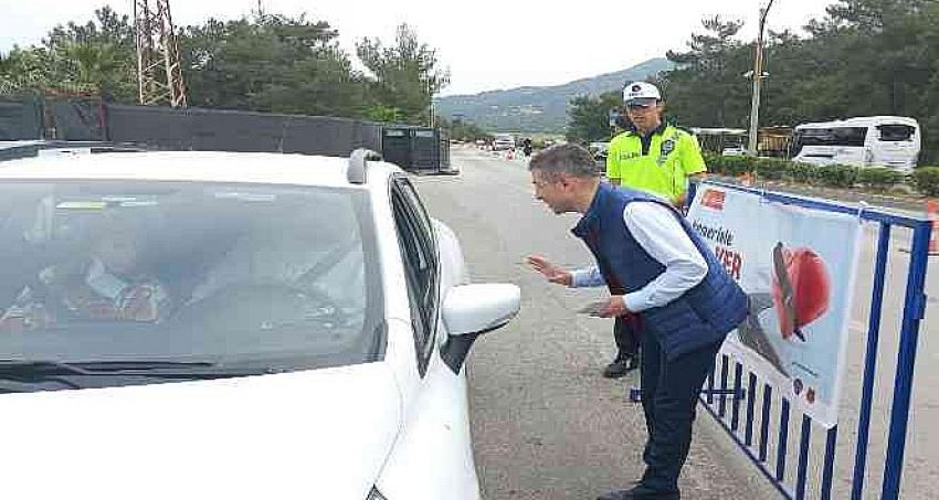 Kaymakam Bayar'dan emniyet kemeri uyarısı