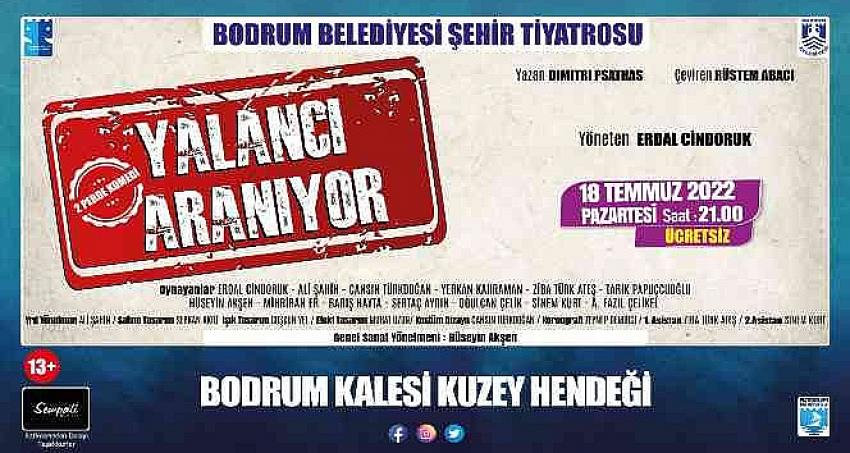 Şehir Tiyatrosu yeni oyunuyla Bodrum Kalesi'nde