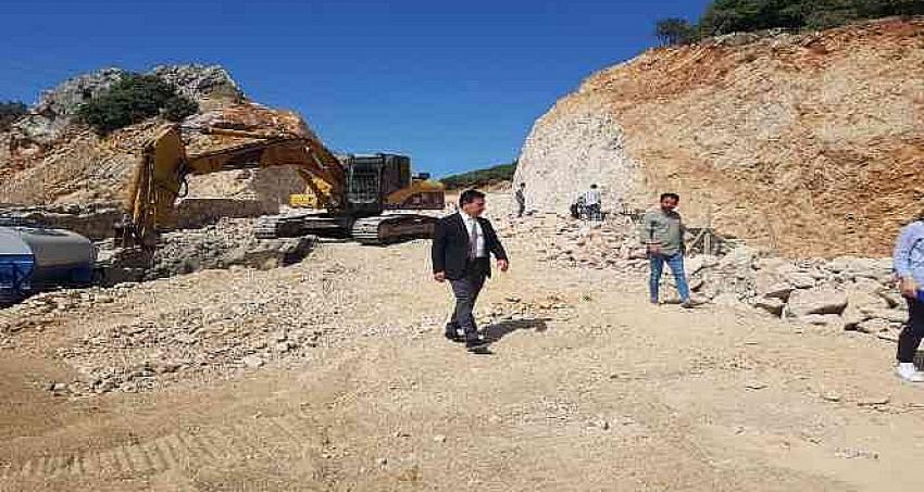  Yeni hastane yolu yapımında sona gelindi