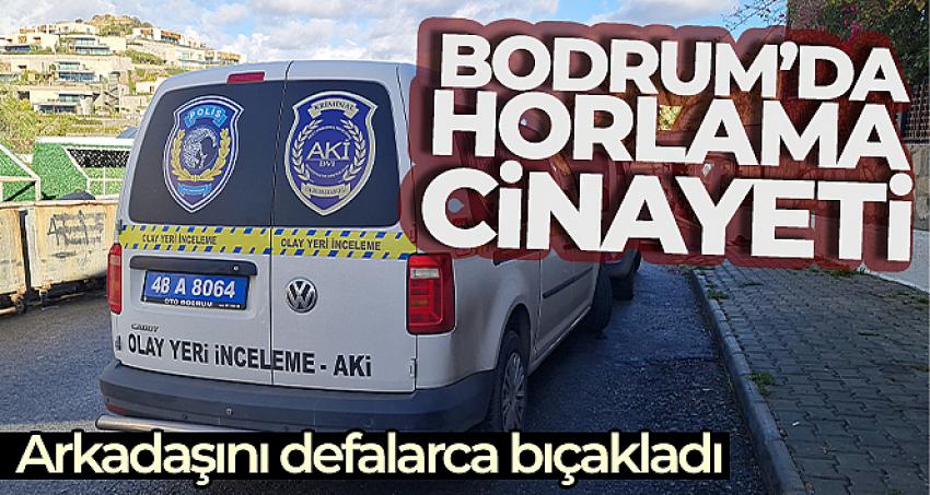 Bodrum'da horlama cinayeti
