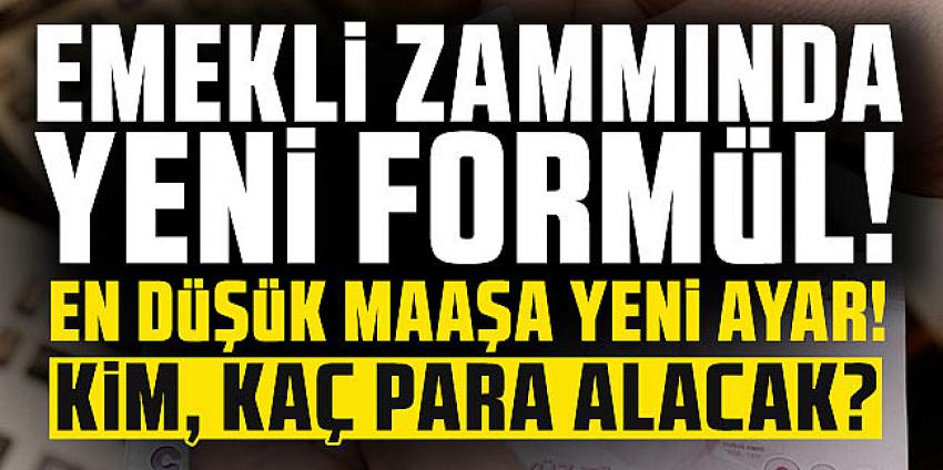 Emekli zammında yeni formül! En düşük emekli aylığına yeni ayar kaç para olacak?