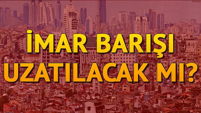 Bakan Kurum'dan imar barışı açıklaması