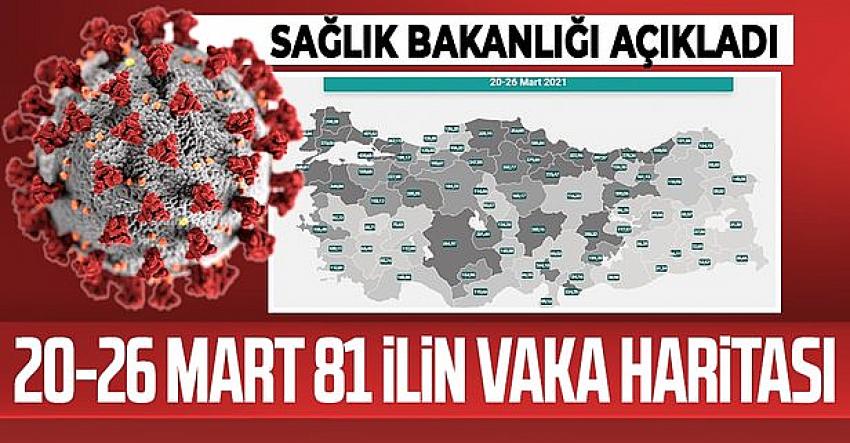 Sağlık Bakanlığı illere göre korona virüs vaka sayılarını açıkladı