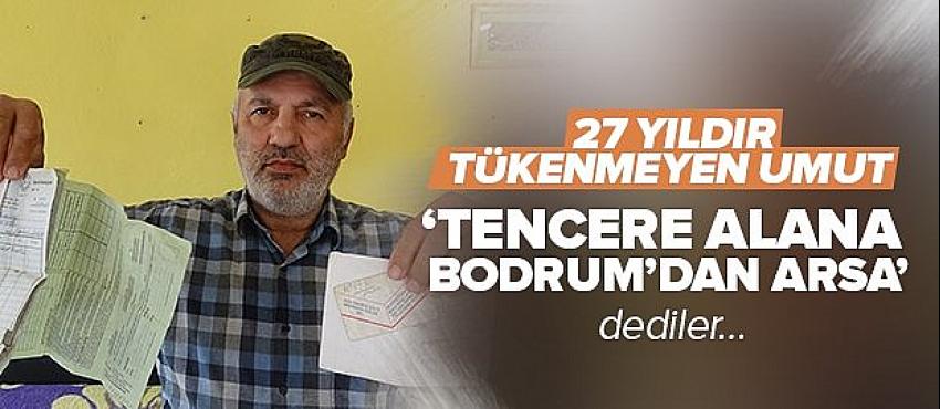 Tencere alana Bodrum'da arsa