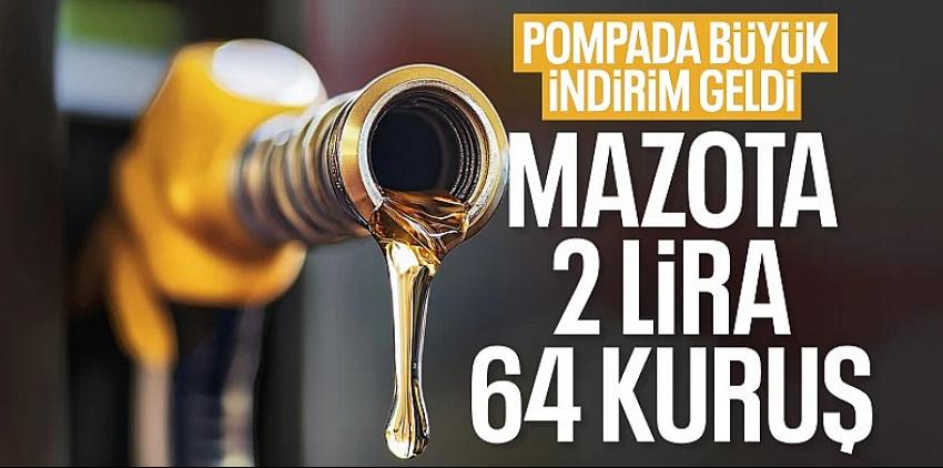 Motorine indirim geliyor