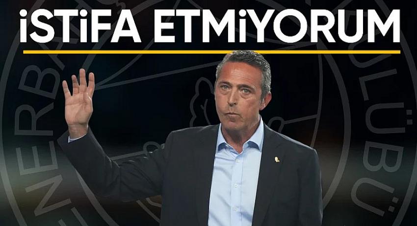 İstifadan mı döndürüldü? Ali Koç için resmi açıklama