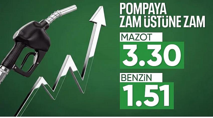 Akaryakıtta bir kez daha zam yağacak