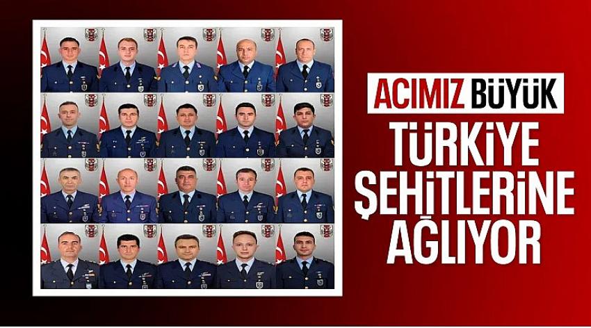 Düşen askeri kargo uçağında 20 askerimiz şehit oldu