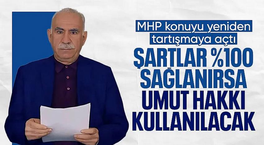 Feti Yıldız: Şartlar oluştuğunda Öcalan'a umut hakkı yolu açılacaktır