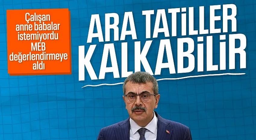 Okullarda ara tatil kalkıyor mu?