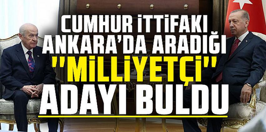 Erdoğan ve Bahçeli'nin aklındaki Ankara adayı o mu?