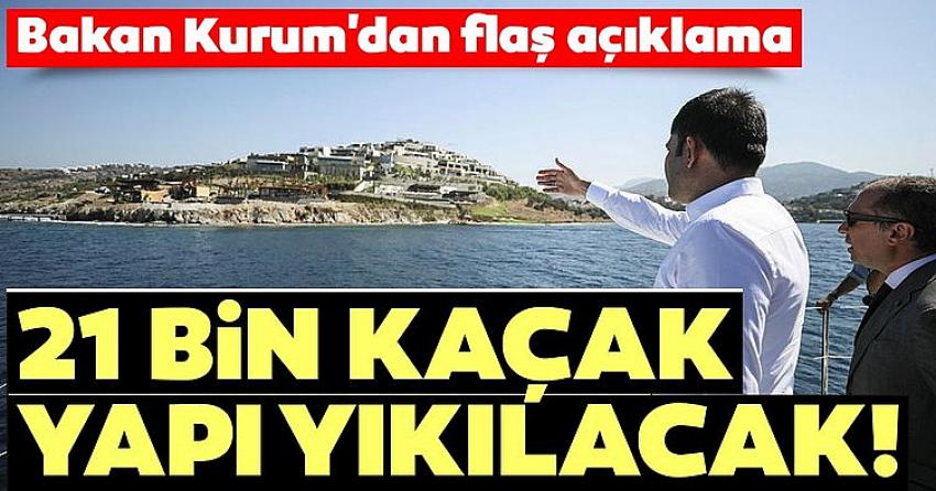 İmar barışına aykırı 21 bin bina yıkılacak