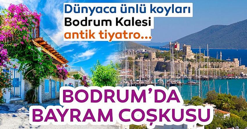 Muğla sahillerinde bayram yoğunluğu