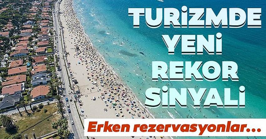 Turizmcilerde 'erken rezervasyon' sevinci