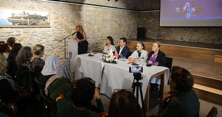 BODRUM BELEDİYESİ “SÖZ KADINLARDA” BASIN TOPLANTISI